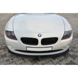 Накладка сплиттер на передний бампер на BMW Z4 E85